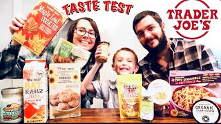 New Trader Joes Taste Test of the First Fall Items \& More