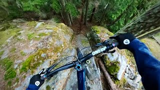 Jumping into a Gnarly Iconic Feature in Whistler