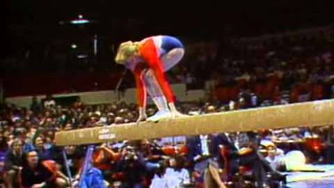 Julianne McNamara - Balance Beam - 1984 McDonald's...