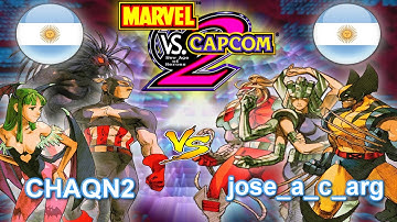 Marvel vs Capcom 2: New Age of Heroes - CHAQN2 vs  jose_a_c_arg
