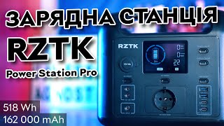 Зарядна станція RZTK Power Station Pro (162 000 mAh 518 Wh)