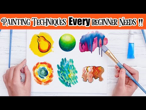 Acrylic Techniques Everything a Beginner Needs to Know and nobody tells you #6 | The Art Sherpa