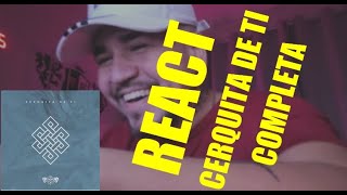 REACT - CERQUITA DE TI - RBD (MUSICA COMPLETA)