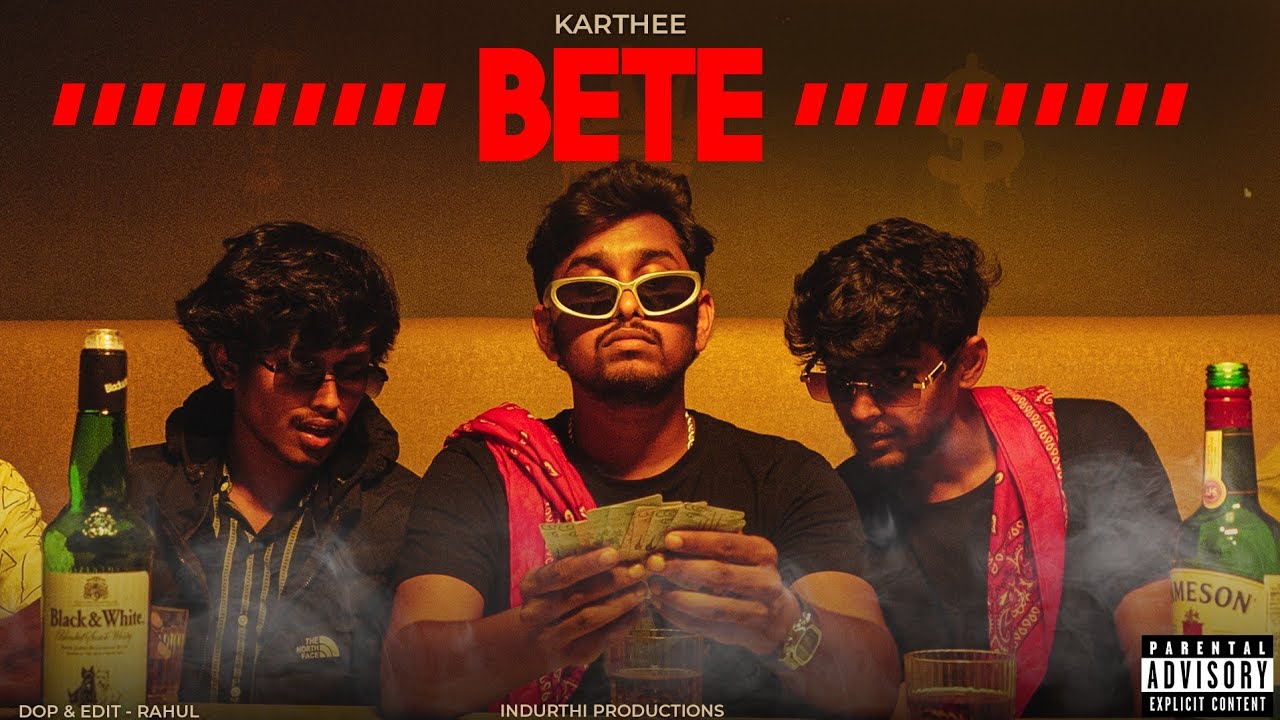 Watch BETE - Karthee | Telugu rap 2024 | official video on YouTube