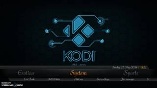 How to enable live tv and use the pvr client in kodi