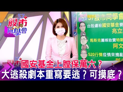 國安基金上膛保萬六？ 大逃殺劇本重寫要逃？可摸底？《57股市同學會》王兆立 連乾文 鄧尚維 20220427