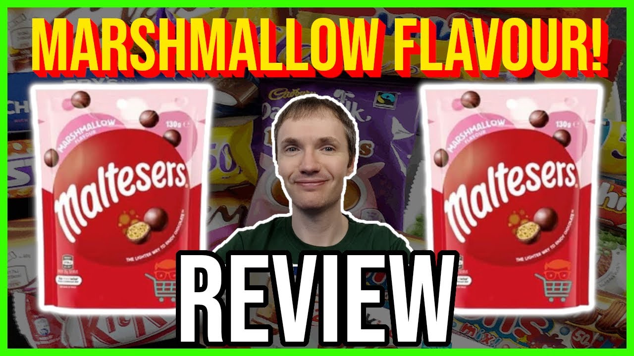 Marshmallow Flavour Maltesers Review YouTube