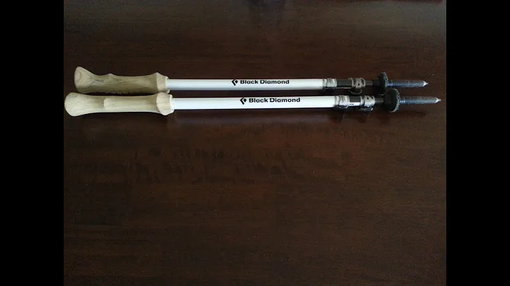 How To Install Gossamer Gear Cork Handles On Black Diamond Alpine Carbon Cork Trekking Poles