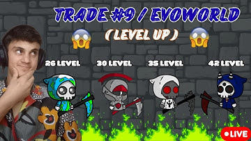 How to Level Up Fast 42,35,30,26 | EvoWorld.io #gameplay 9 | TROL FACEE