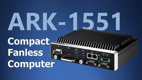 ARK-1551: High-Performance Slim #Fanless #Computer