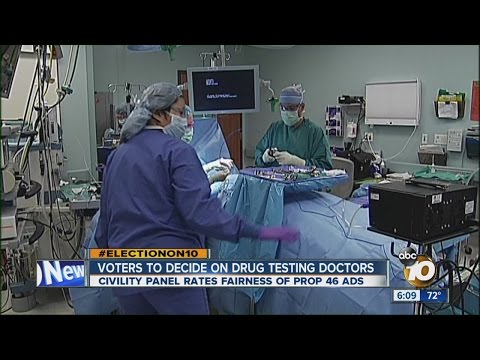 Ads point out pros, cons of doctor drug testing