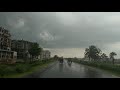 Bike Riding in  The Rain || Kushtia Medical College &amp; Hospital || Slow Motion Video