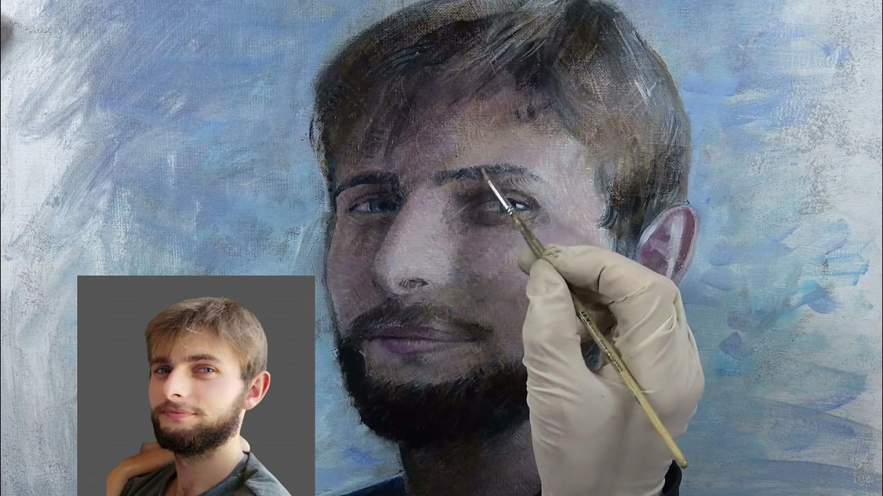 Comment Faire Un Portrait En Peinture En Noir Voir Video COMMENT FINIR UN PORTRAIT EN PEINTURE A L'HUILE SANS LE DURCIR