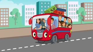 Анимационный ролик Автобусы