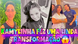 KAMYLINHA VAI COLOCAR MEGA E MUDAR A COR DO CABELO 😱😍 ELA ESTÁ MUITO LINDA 😍