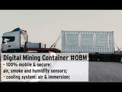 TRAILER Production U0026 Installation - Mobile Digital Mining Container - OnlyBestMiners