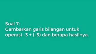 Pelajaran matematika SMP kelas 7 BILANGAN SOAL 7 screenshot 4