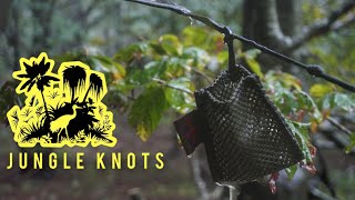 FASTEST Way To Set Up A Tarp  Jungle Knots!