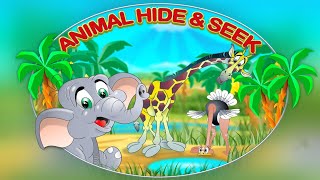 Play Free Hidden Object Games for Kids - Animal Hide and Seek screenshot 5