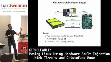 hardwear.io 2017:- KERNELFAULT by Niek Timmers & Cristofaro Mune