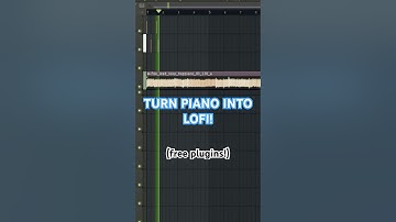 How to make ANY piano lofi (free plugins)