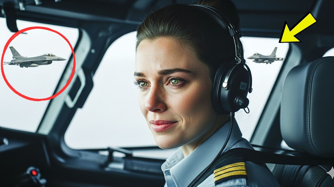 Era Solo Una Piloto Comercial... Hasta Que los F-16 Escucharon 'Phantom' en la Radio