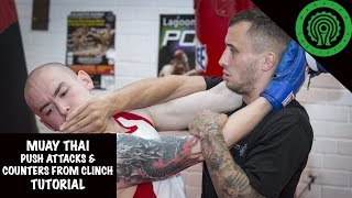 Muay Thai Push Attacks & Counters from the Clinch Tutorial