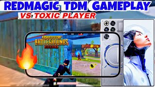 Redmagic Tdm Gameplay 🔥😱 | Notyourali Vs Toxic Tdm Player | I Phone Vs Redmagic!