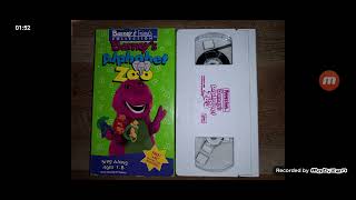 Opening & Closing to Barney's Alphabet Zoo 1994 VHS [True HQ]