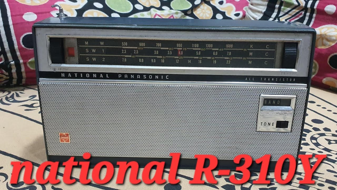 National Panasonic R-317 3バンドラジオ 【公式通販】