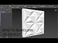 How to modeling 3D Panel in 3dsMax /3D Panel Modelləmə-Xeqani Ehmedov