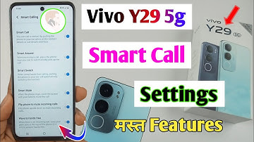 vivo y29 5g smart call setting / how to enable smart call setting vivo y29 / vivo y29 call settings
