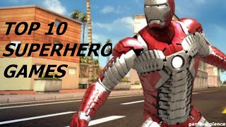 Top 10 Best Superhero games for android/iOS 2016 screenshot 3