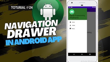 Android Navigation Drawer Tutorial | How to Create Navigation Drawer in Android Studio