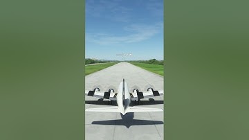 Douglas DC6 Taking Off MSFS2020