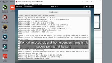 KONFIGURASI SAMBA SERVER [VIRTUALBOX]