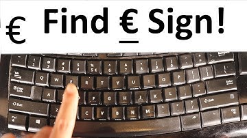 How to find Euro sign (€) on the keyboard
