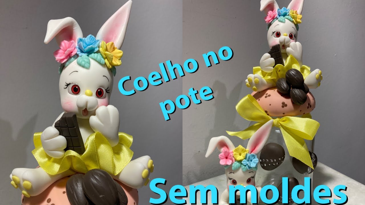 Coelho no pote de Biscuit