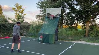 Best DIY Basketball shooting Machine Rebound Return Machine System. Very cheap