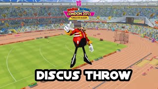Mario & Sonic At The London 2012 Olympic Games Discus Throw Dr.eggman