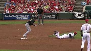 PIT@CIN: Barmes scores on Cozart