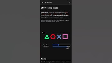 Example:  CSS corner-shape