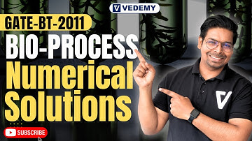GATE-BT-2011 | Bio-Process Numerical Solution | By Virendra Singh | CSIR | GATE | DBT | ICMR