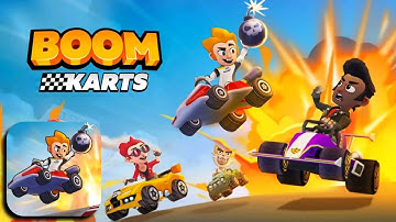 BOOM KARTS - Multiplayer kart racing Gameplay Walkthrough Part 1 (IOS, Android)