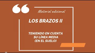 Línea media de los brazos - suelo