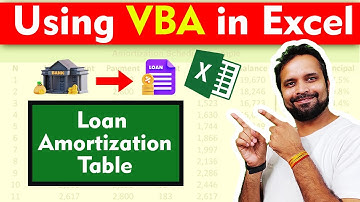 📊 Excel में E.M.I. Table की गणना कैसे करें? | Loan Amortization Table using VBA in Excel Tutorial