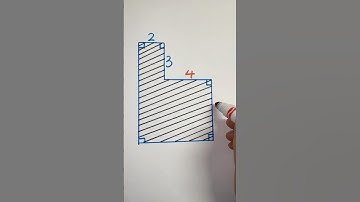 Solving area of this shadow #area #geometry