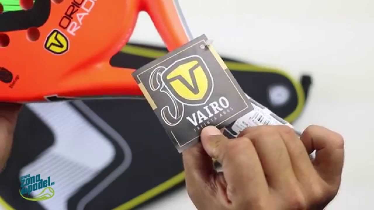 Unboxing pala Vairo Original Radical - YouTube