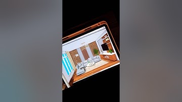 Realistic Interior Design in SketchUp On iPad #shorts #sketchup #3d #sketchuptutorial