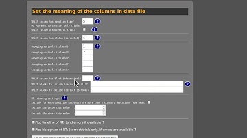 Report: Analyze data of one participant